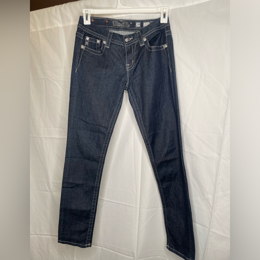 Miss Me Mid-Rise Easy Skinny Jeans - Picture 1 of 4